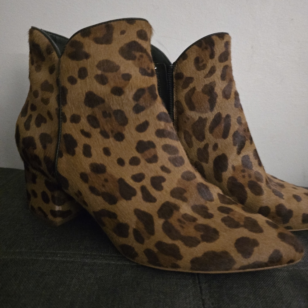 Cole Haan Brown Ankle Boots Suede Booties